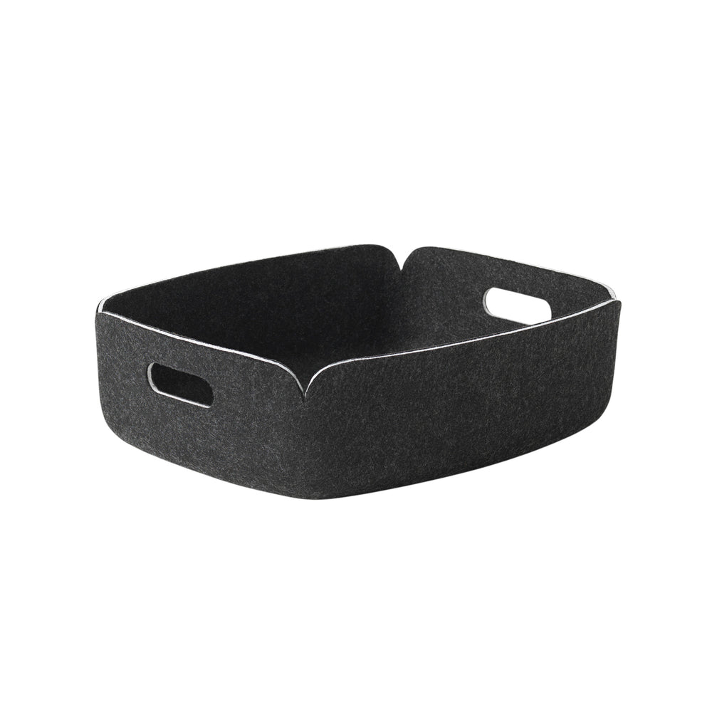 Muuto - Restore Tablett | 40 x 31 cm / schwarz melliert