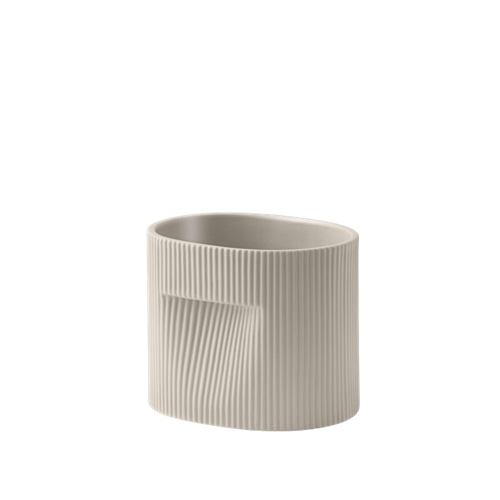 Muuto - Ridge Blumentopf | H 15 cm / beige