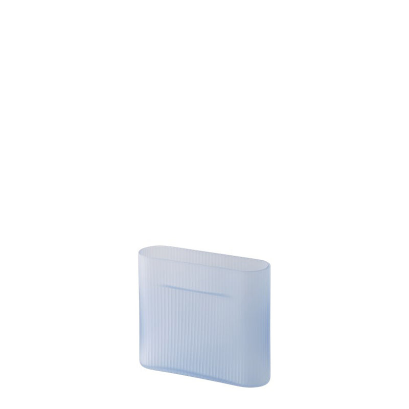 Muuto - Ridge Vase | H 16,5 cm / hellblau