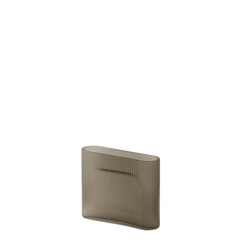 Muuto - Ridge Vase | H 16,5 cm / taupe