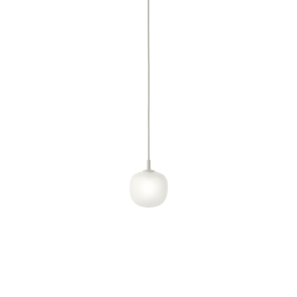 Muuto - Rime Pendelleuchte | Ø 12 cm / grau