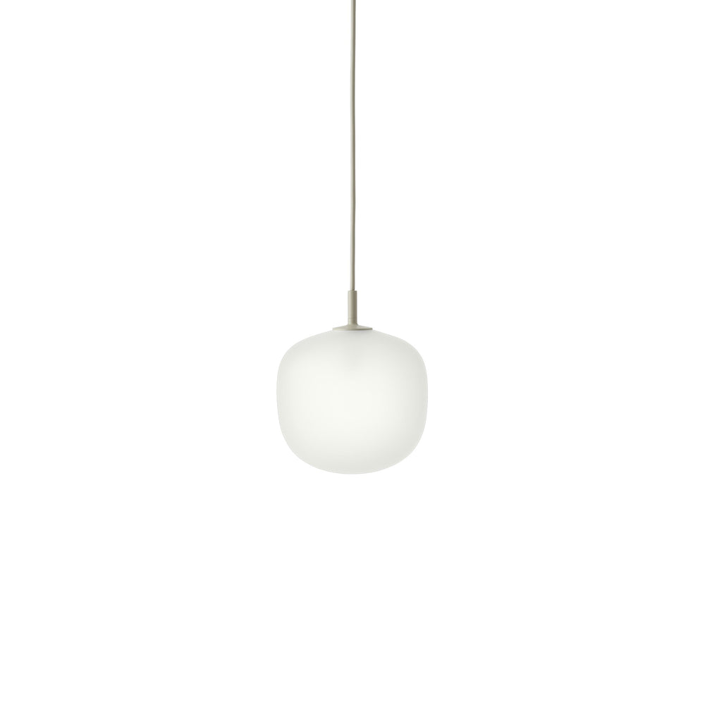 Muuto - Rime Pendelleuchte | Ø 18 cm / grau