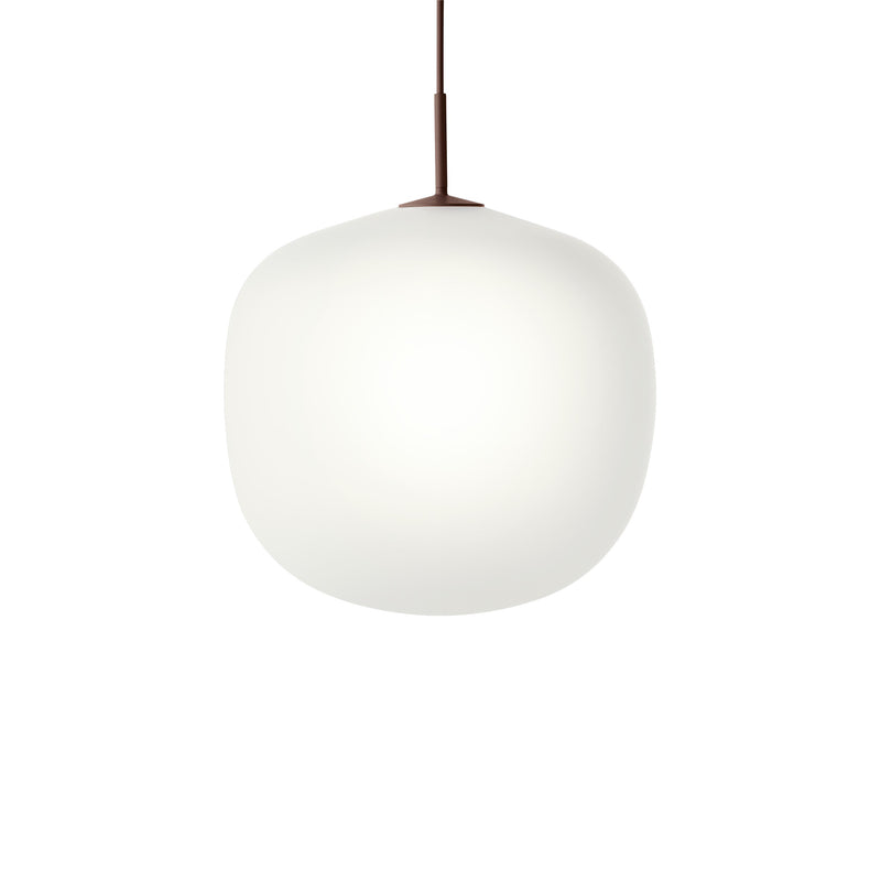 Muuto - Rime Pendelleuchte | Ø 45 cm / dunkelrot