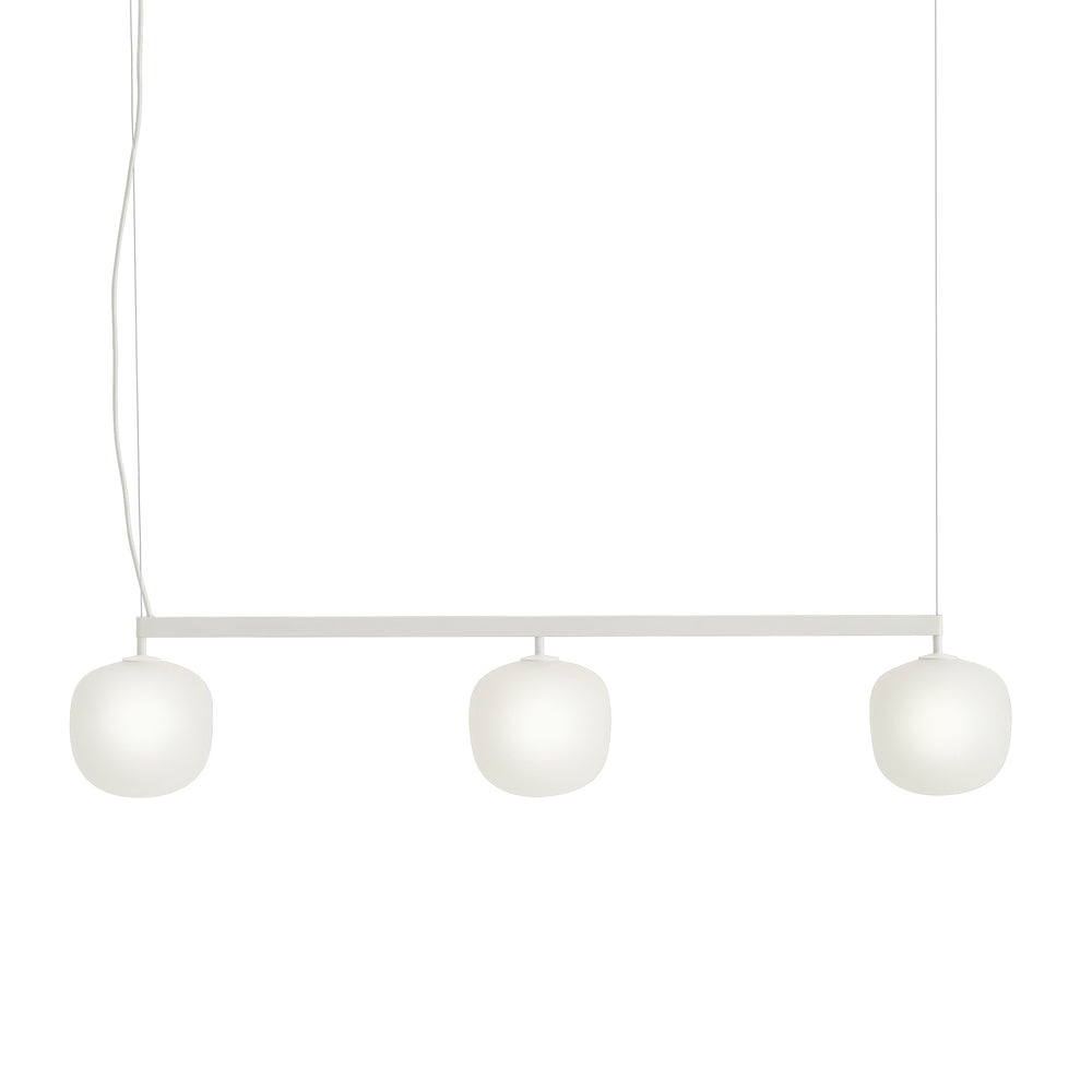 Muuto - Rime Rail Pendelleuchte | weiß