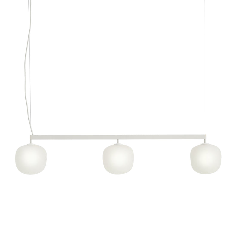 Muuto - Rime Rail Pendelleuchte | weiß