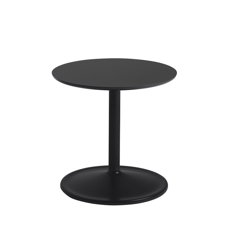 Muuto - Soft Beistelltisch | Ø 41 cm, H 40 cm / schwarz