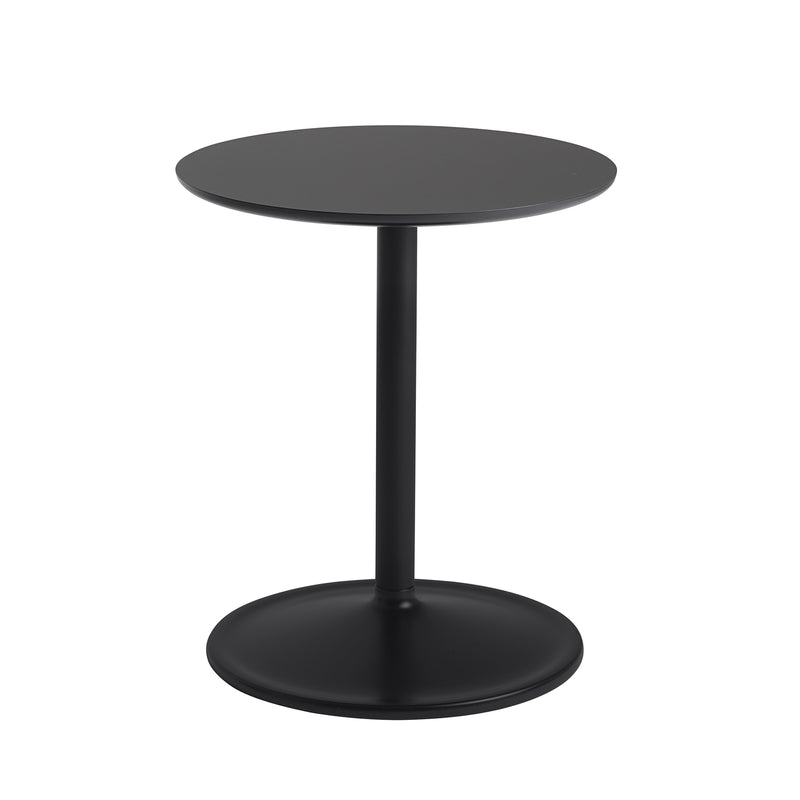Muuto - Soft Beistelltisch | Ø 41 cm, H 48 cm / schwarz