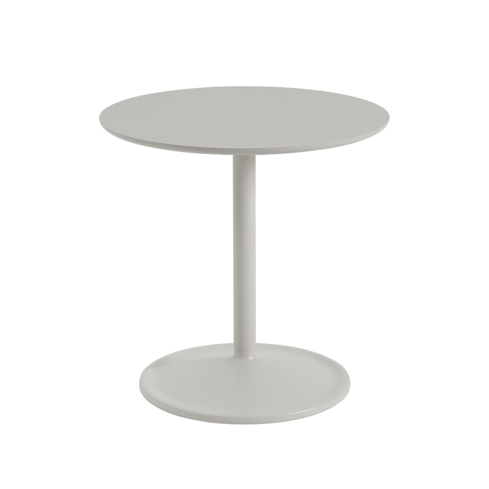 Muuto - Soft Beistelltisch | Ø 48 cm, H 48 cm / grau
