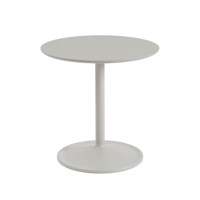 Muuto - Soft Beistelltisch | Ø 48 cm, H 48 cm / grau