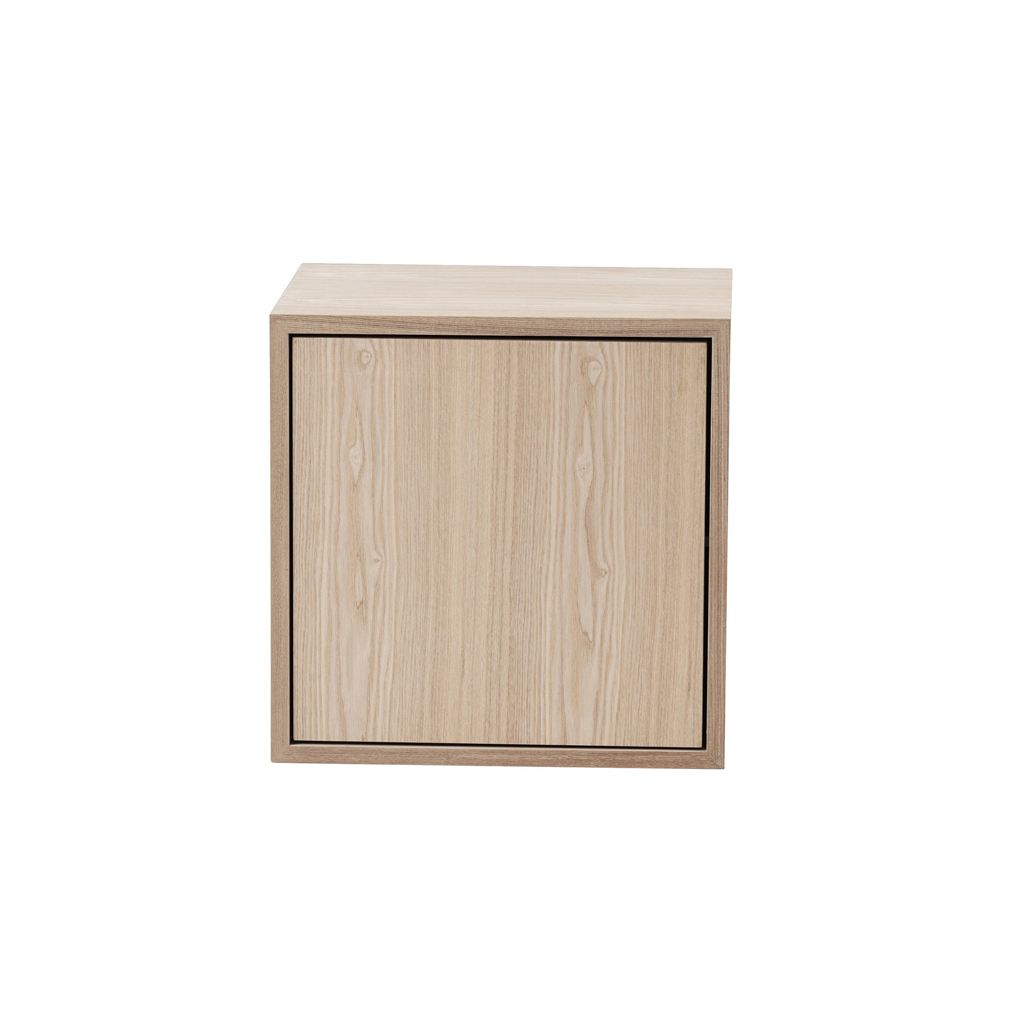 Muuto - Stacked Regalmodul mit Tür | eiche