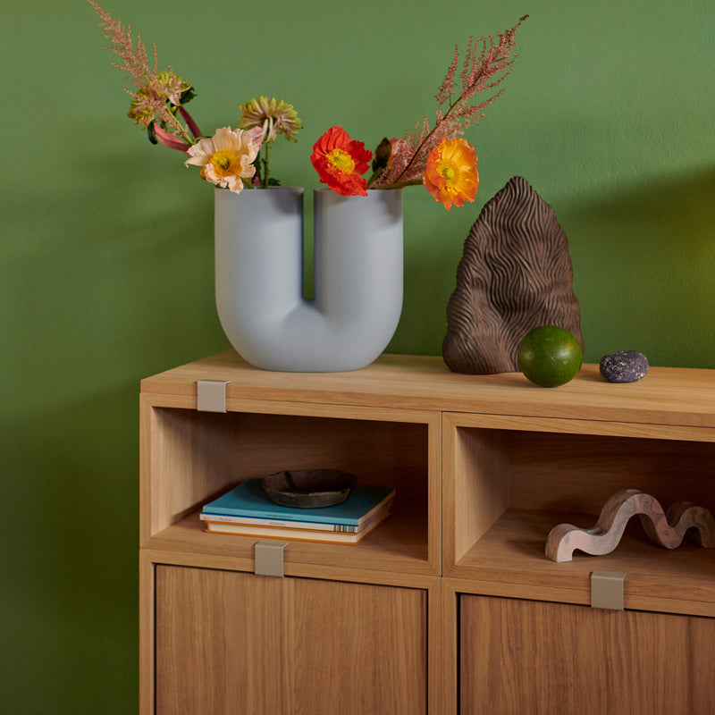 Muuto - Stacked Regalmodul mit Tür