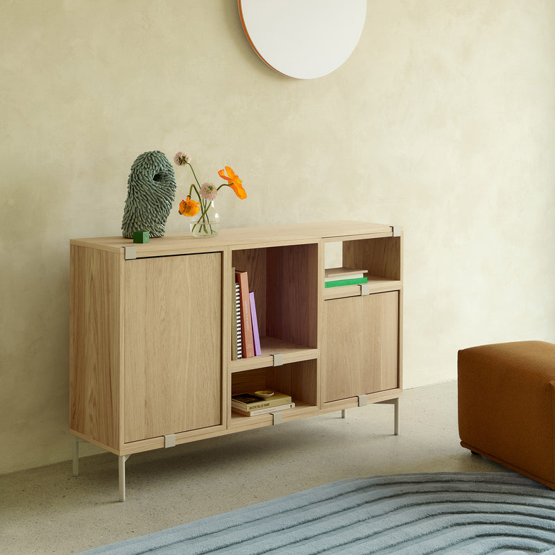 Muuto - Stacked Regalmodul mit Tür