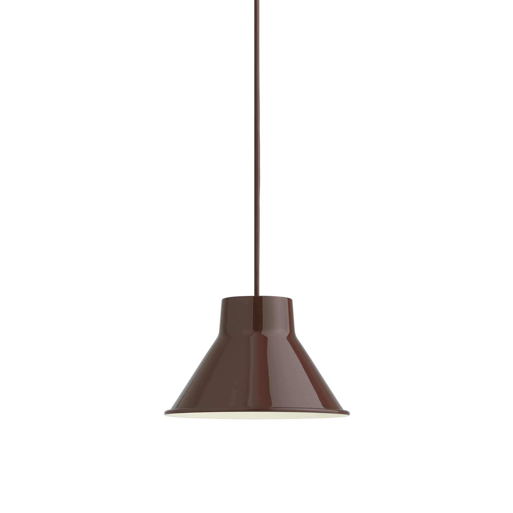 Muuto - Top Pendelleuchte LED | Ø 21 cm / dunkelrot