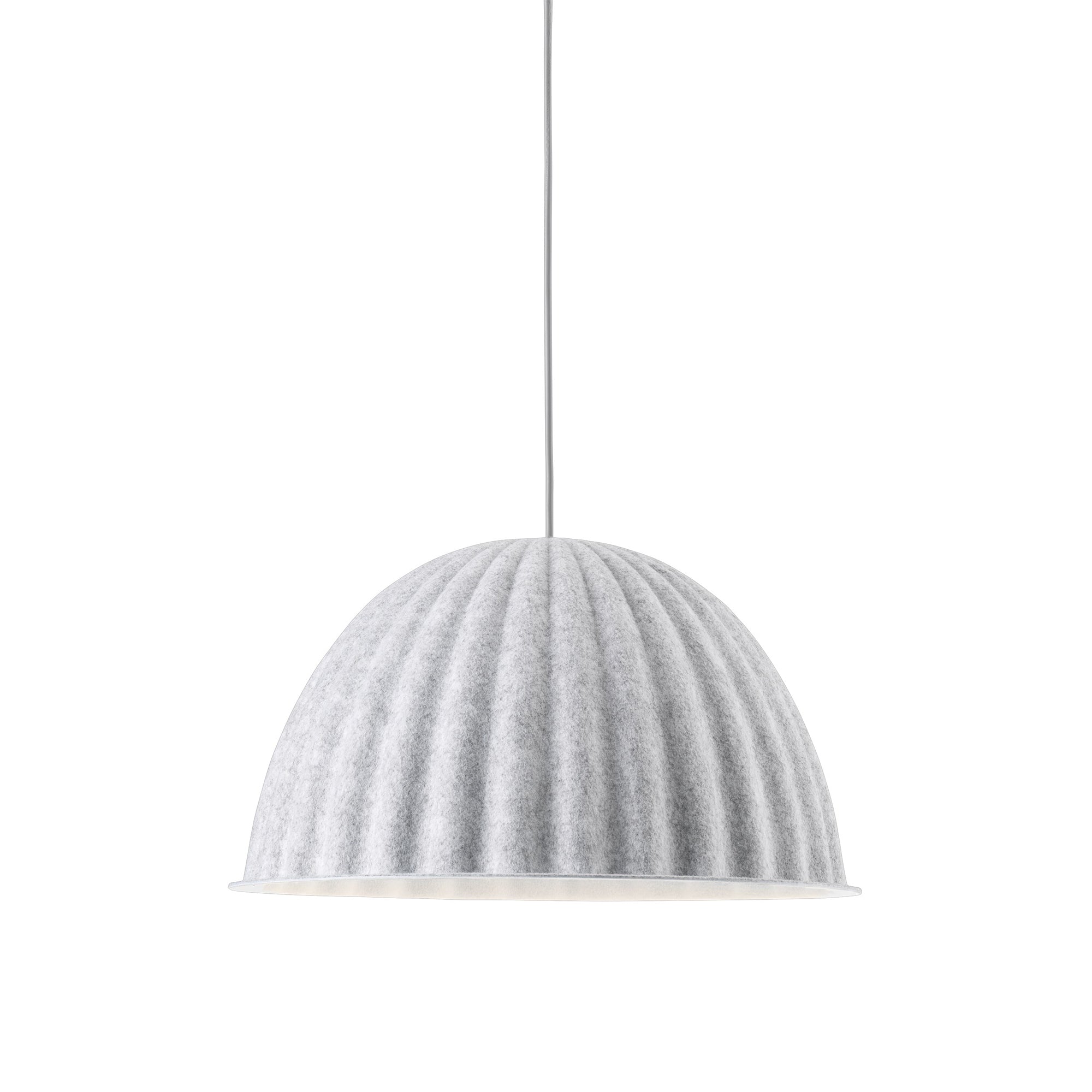 Muuto - Under the Bell Pendelleuchte | Ø 55 cm / weiß melliert