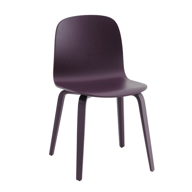 Muuto - Visu Stuhl | dark plum
