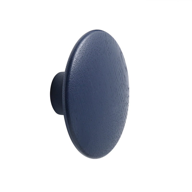 Muuto - Wandhaken "The Dots Wood"  | M / nachtblau