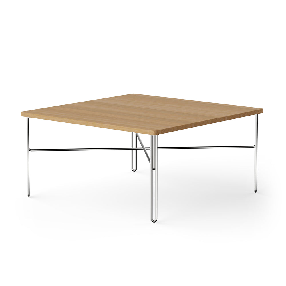 NINE - Inline Couchtisch | 80 x 80 cm / Eiche