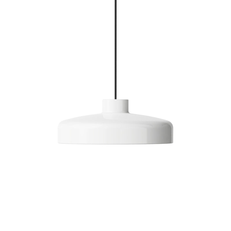 NINE - Lacquer LED Pendelleuchte | medium / grau