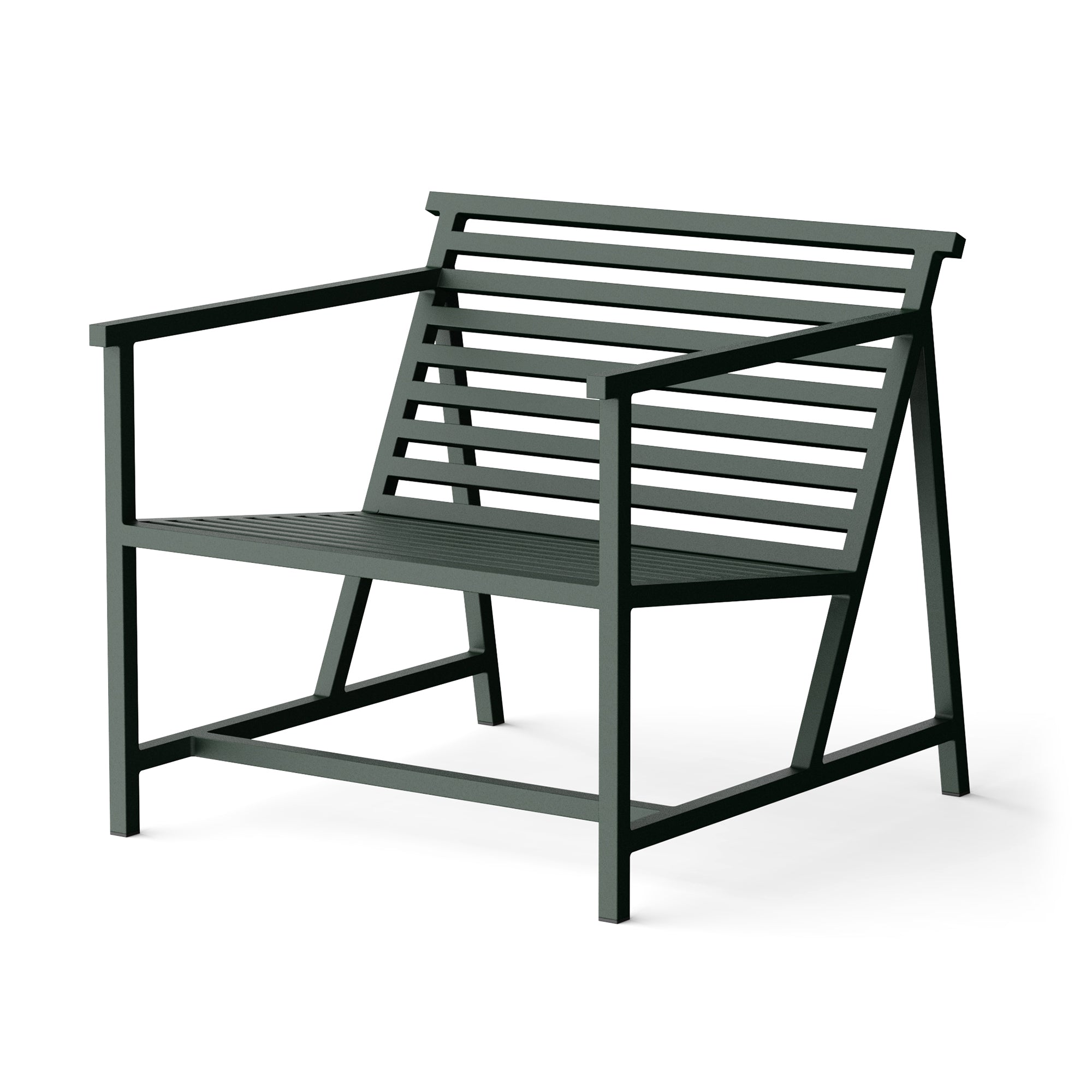 NINE - 19 Outdoors Lounge Armchair | grün
