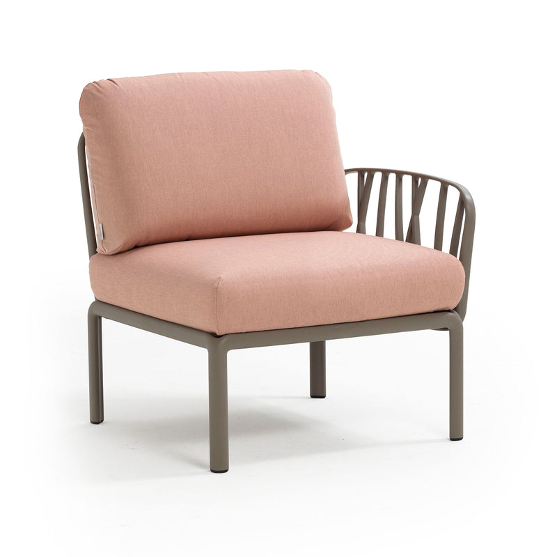 Nardi - Komodo Modulsofa | Seitenelement / tortora/rosa quarzo