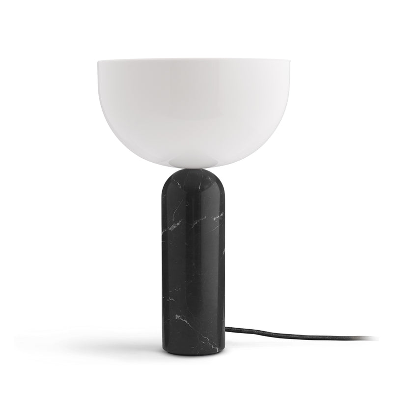 New Works - Kizu Tischleuchte | Marmor schwarz / large