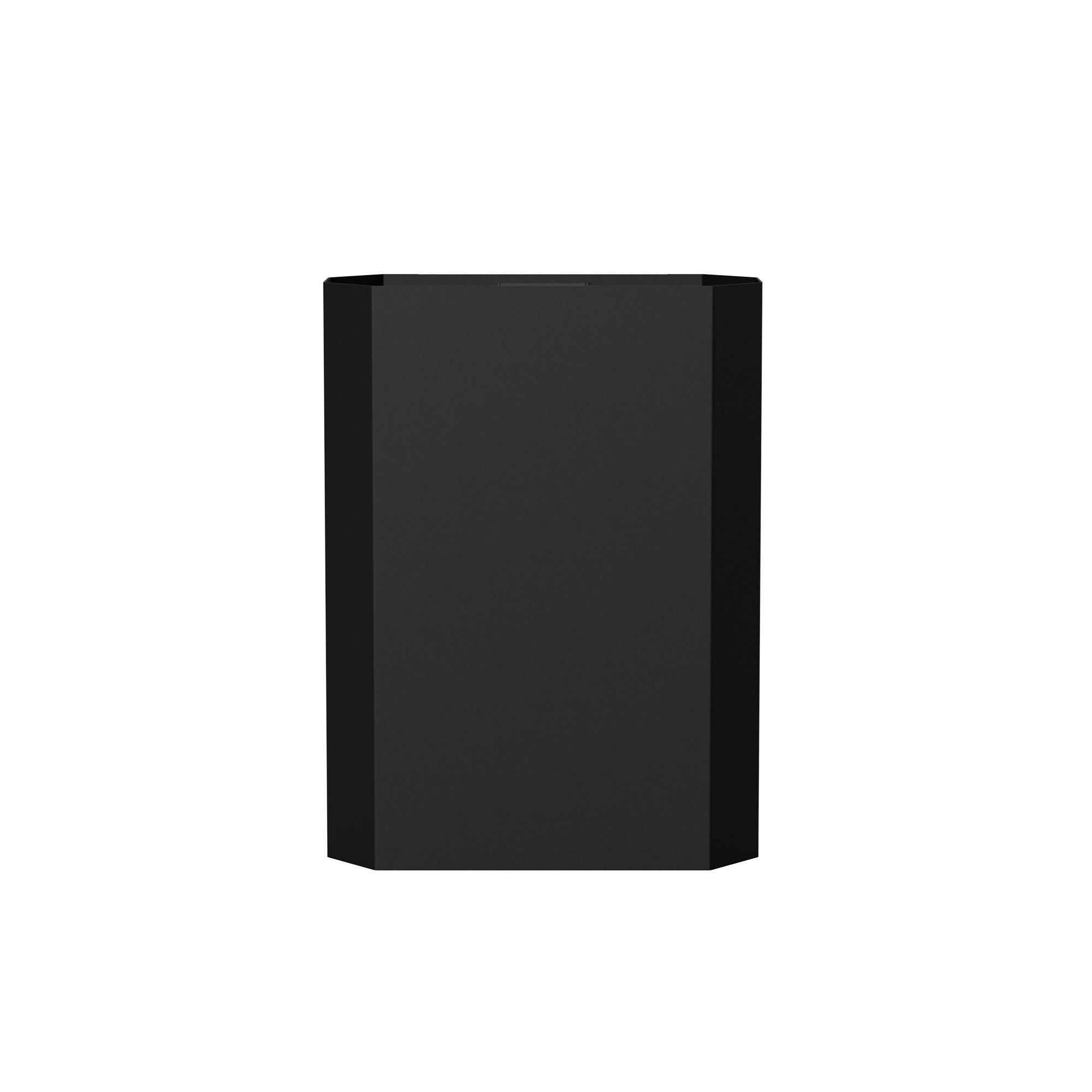 Nichba Design - Papiereimer für die Wand | 12 L / schwarz