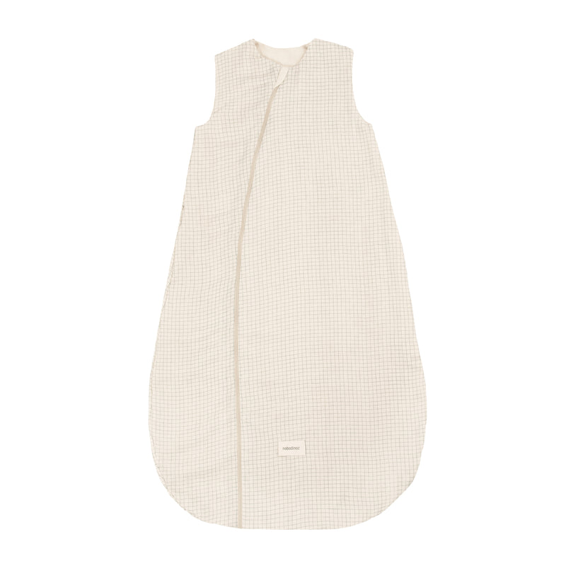 Nobodinoz - Sweety Baby-Schlafsack | 6-18 Monate / blue grid