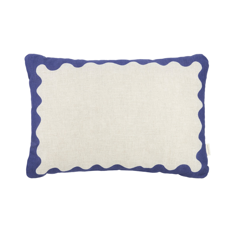 Nobodinoz - Vibes Kissen | 45 x 30 cm / blau