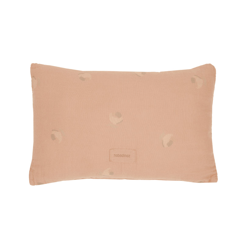 Nobodinoz - Wabi Sabi Musselin Kissen | powder pink blossom