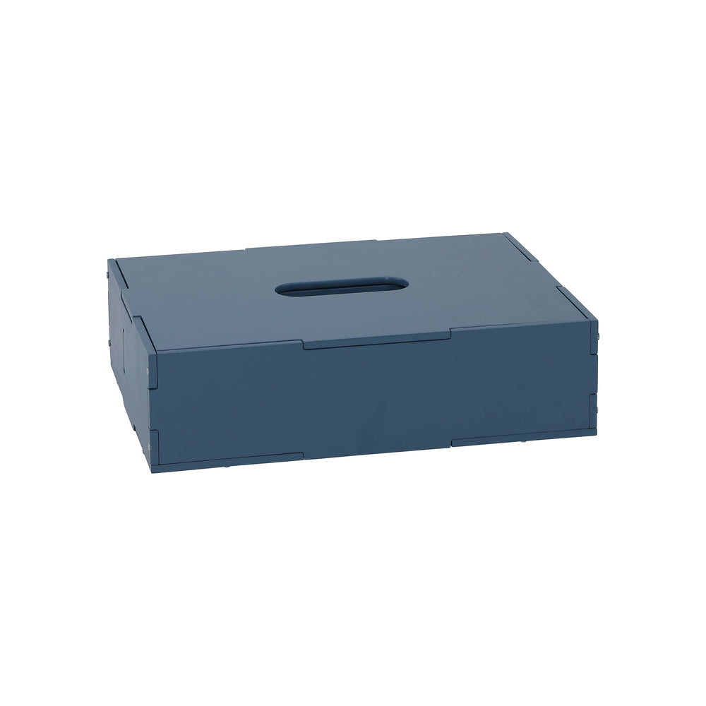 Nofred - Aufbewahrungsbox mit Deckel | blau