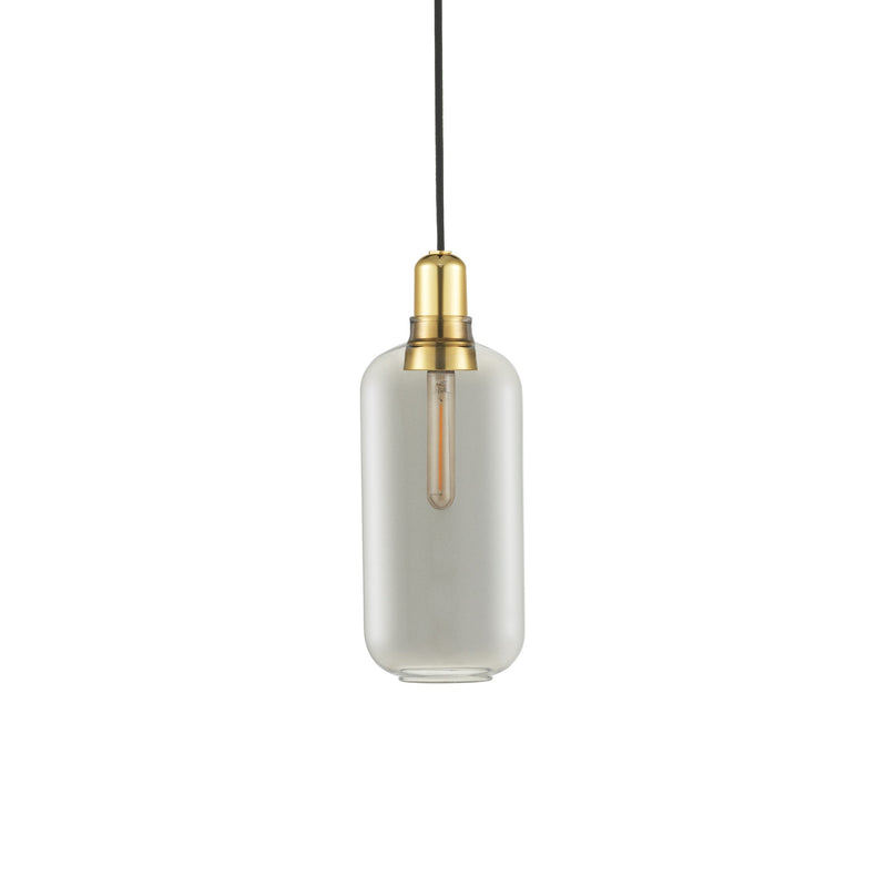 Normann Copenhagen - Amp Pendelleuchte | L / rauch/messing