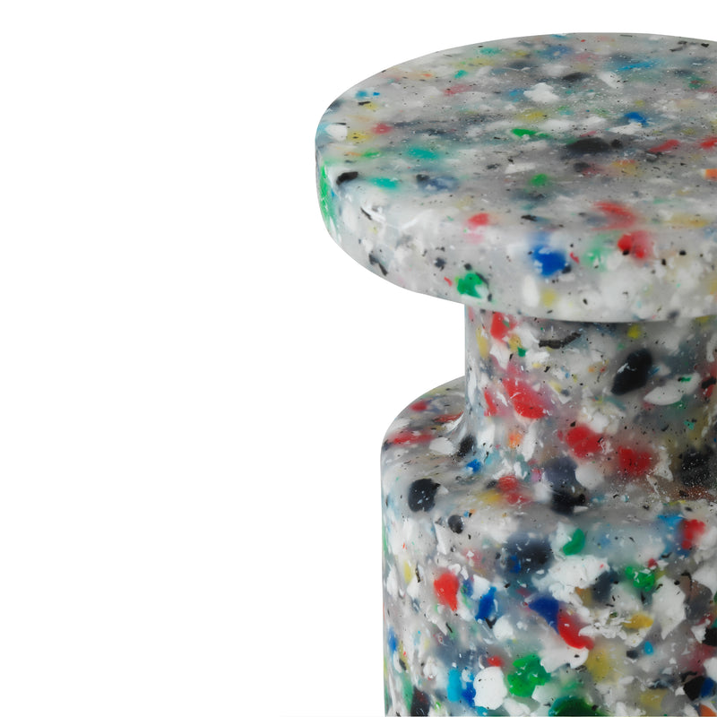 Normann Copenhagen - Bit Hocker Miniature | weiß / multi