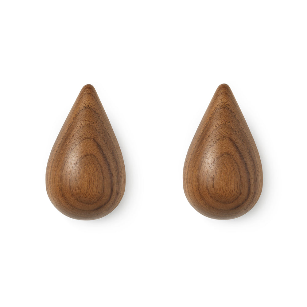 Normann Copenhagen - Dropit Wandhaken | S / walnuss