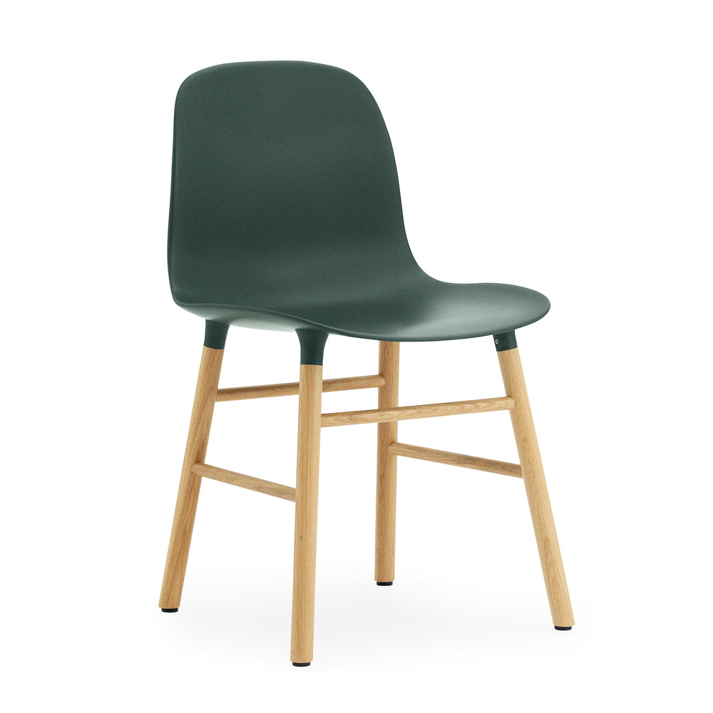 Normann Copenhagen - Form Chair (Holz) | grün / Eiche