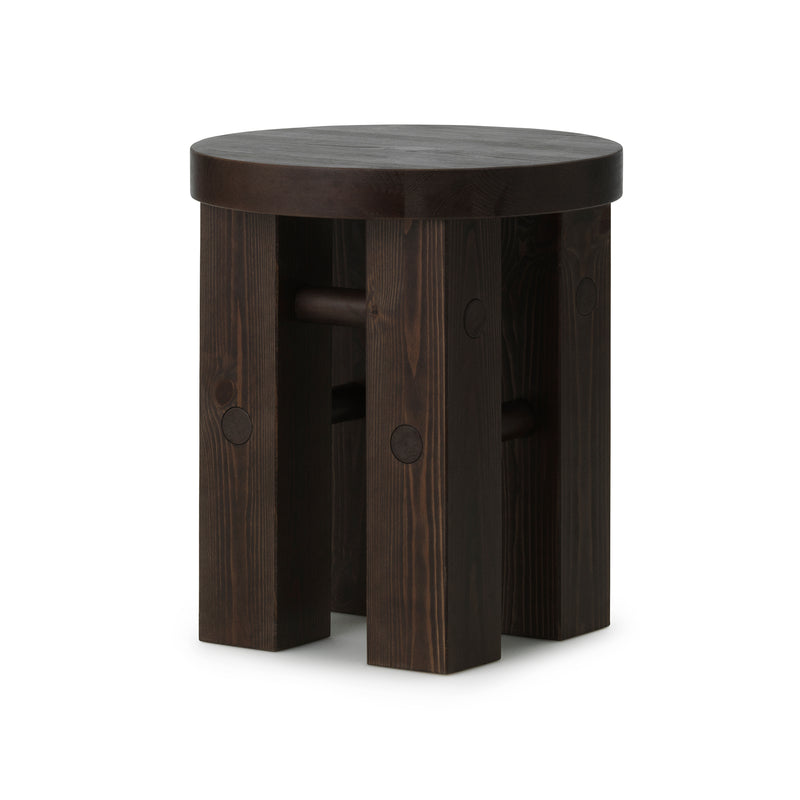 Normann Copenhagen - Fyr Hocker | dunkelbraun