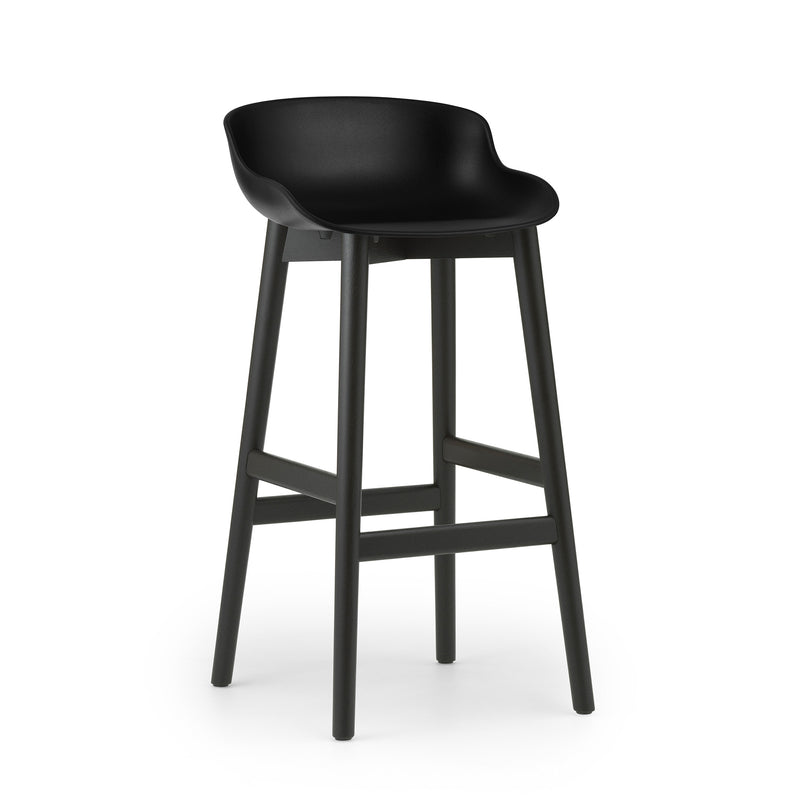 Normann Copenhagen - Hyg Barhocker | H 75 cm / Eiche schwarz