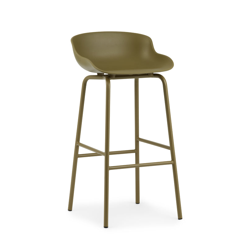 Normann Copenhagen - Hyg Barhocker | H 75 cm / olive