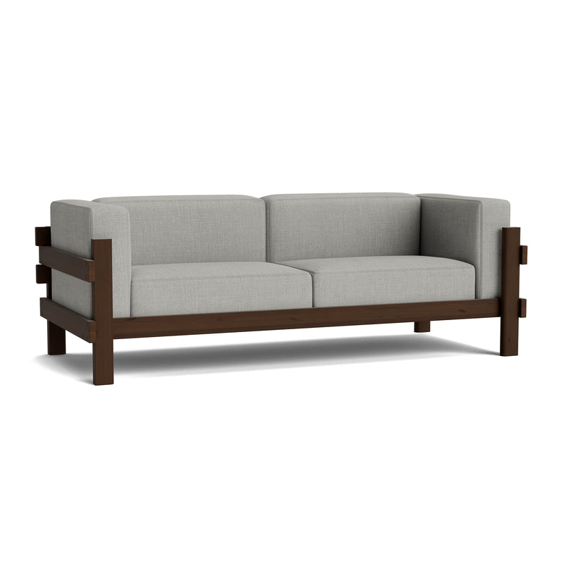 Normann Copenhagen - Kube 3 Sofa | Remix 133 / dark brown