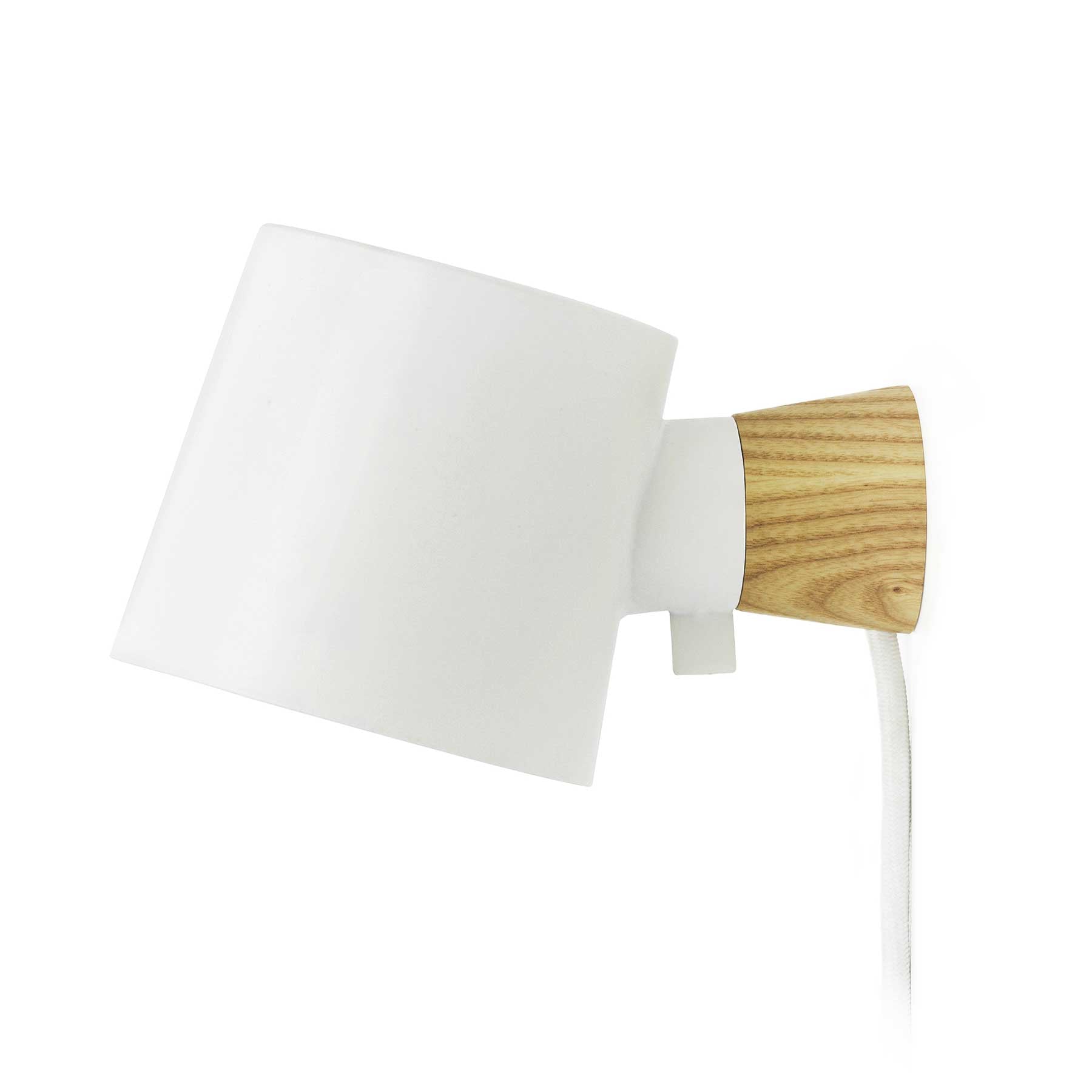 Normann Copenhagen - Rise Wandleuchte | ohne Wandhalterung / weiß