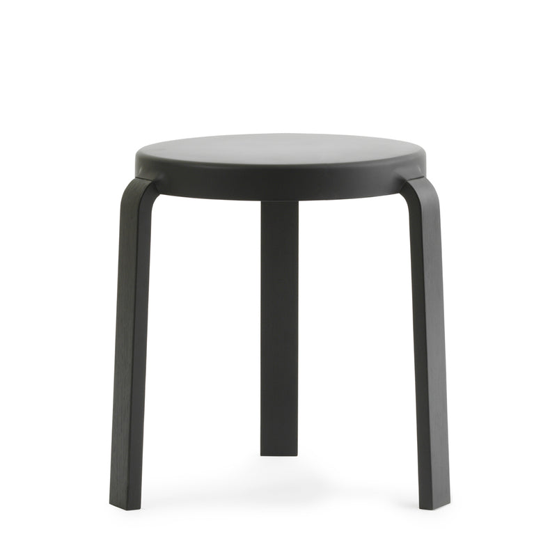 Normann Copenhagen - Tap Hocker | schwarz / schwarze Eiche