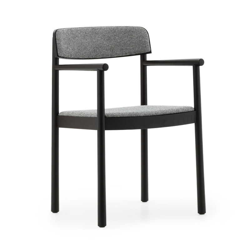 Normann Copenhagen - Timb Armlehnstuhl | Hallingdal 166 / schwarz