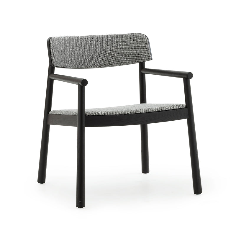 Normann Copenhagen - Timb Lounge Armlehnstuhl | Hallingdal 166 / schwarz