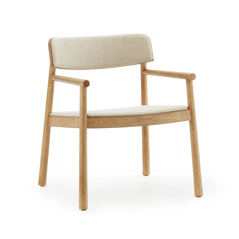 Normann Copenhagen - Timb Lounge Armlehnstuhl | Hallingdal 220 / tan