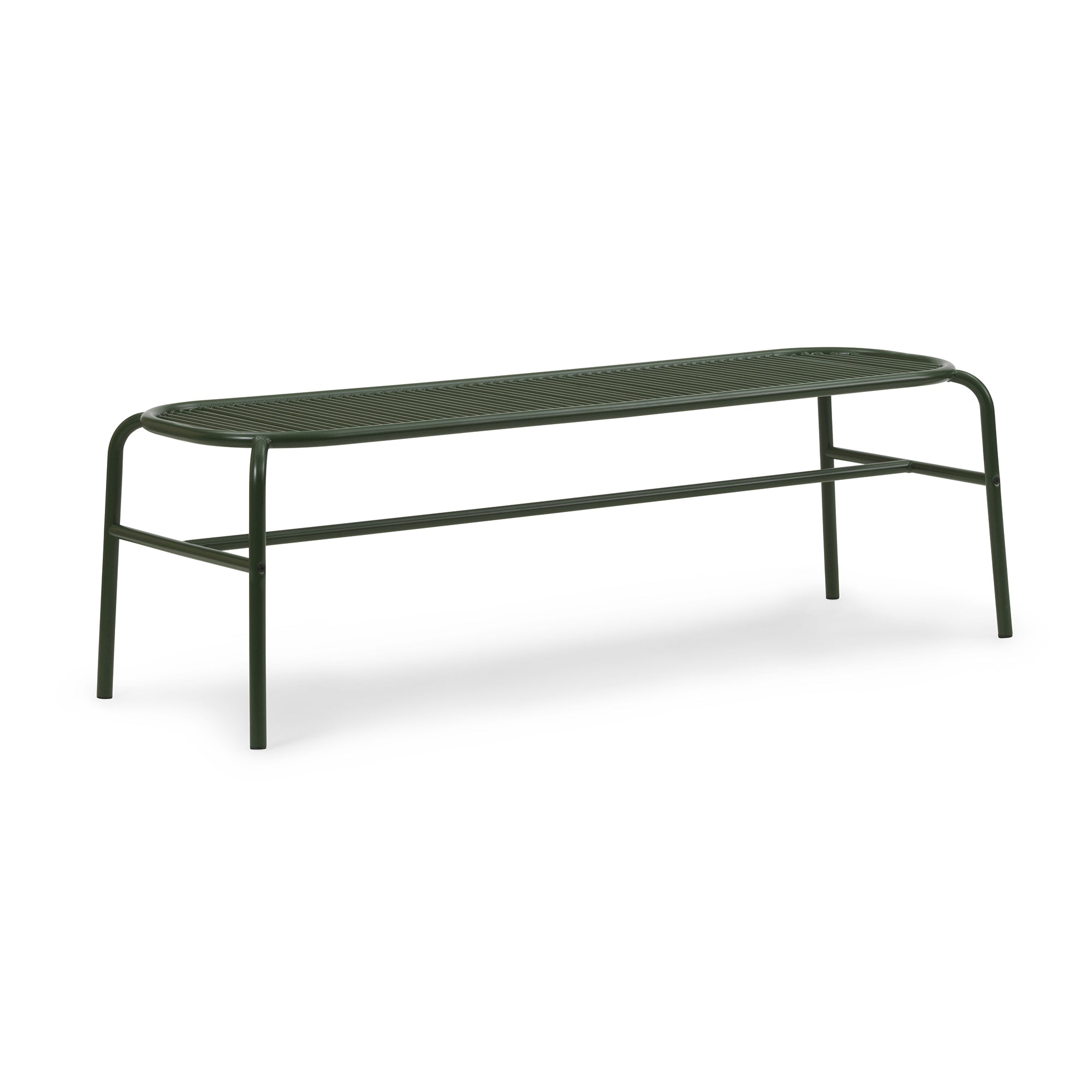 Normann Copenhagen - Vig Outdoor Bank | dunkelgrün
