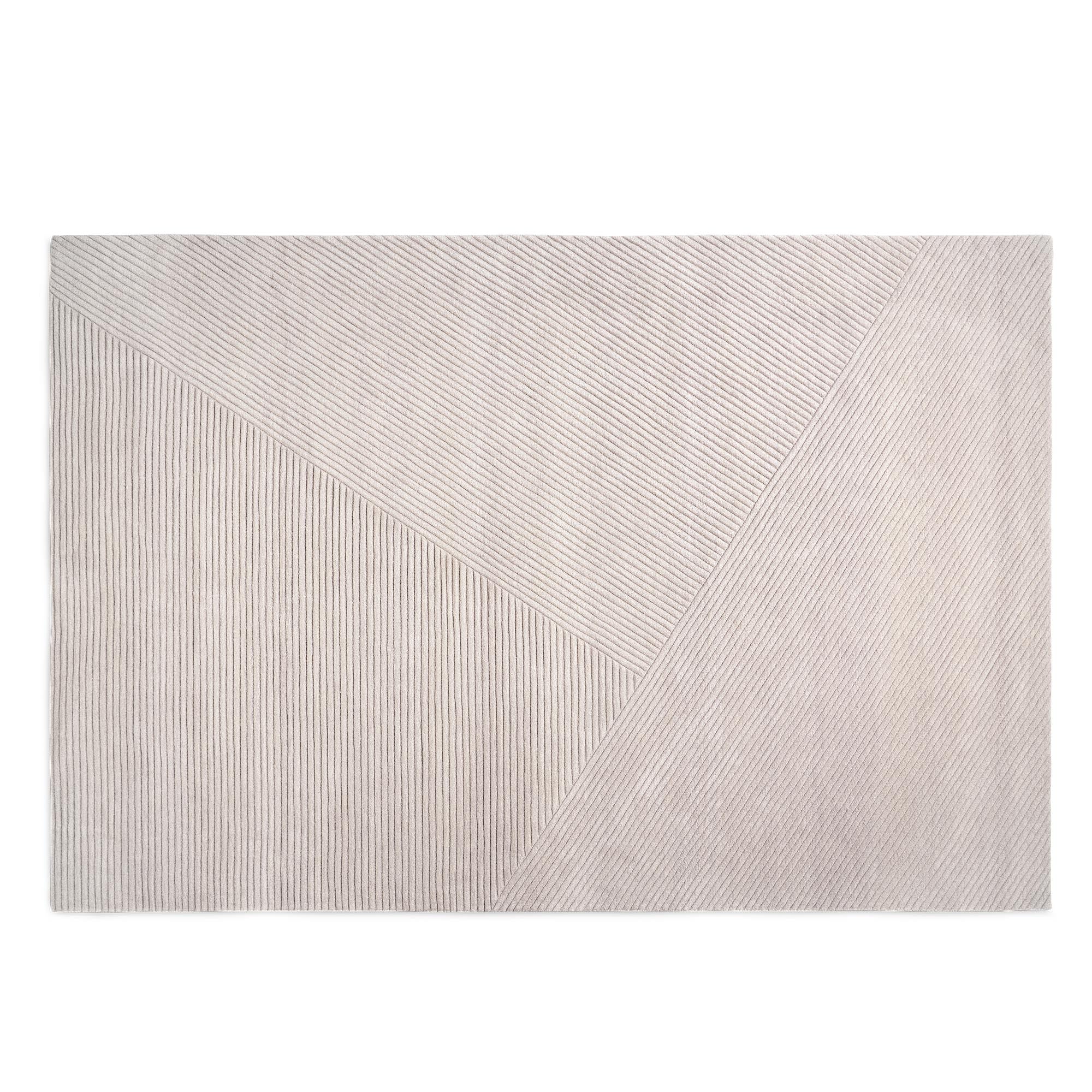 Northern - Row Teppich | 200 x 300 cm / light grey