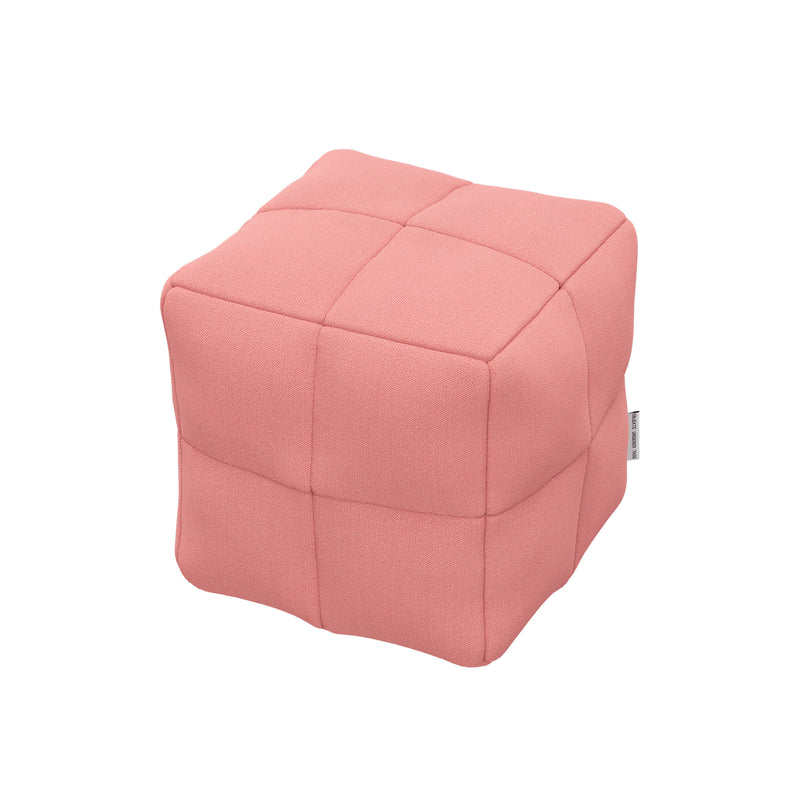 OUT Objekte unserer Tage - Henn Cube Kissen | Kvadrat Vidar 4 rosa (0622)