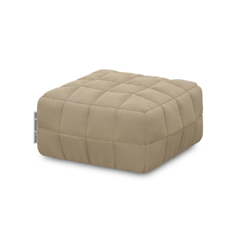 OUT Objekte unserer Tage - Henn Pouf | Kvadrat Autumn beige (0221)