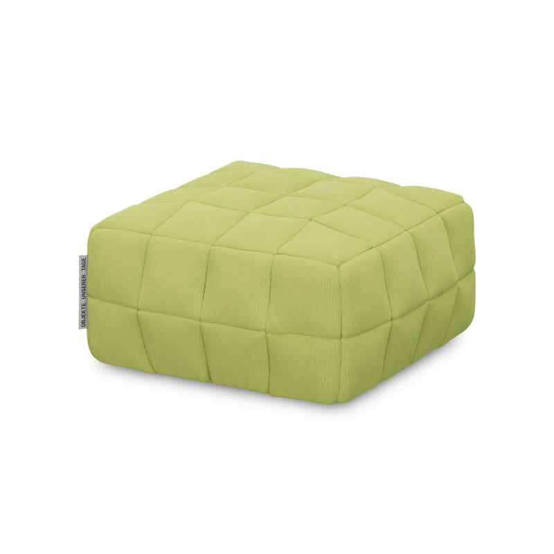 OUT Objekte unserer Tage - Henn Pouf | Kvadrat Suunta limette (0402)