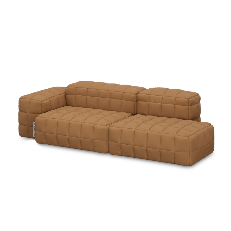 OUT Objekte unserer Tage - Henn Sofa 10 | Kvadrat Haku cognac (0351)
