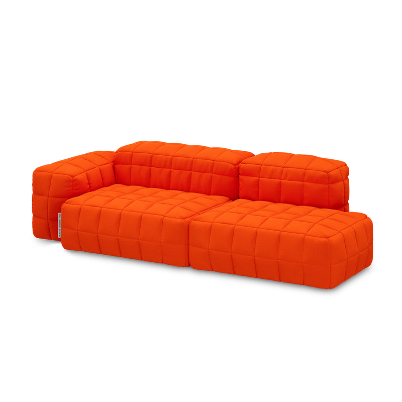 OUT Objekte unserer Tage - Henn Sofa 10 | Kvadrat Vidar 4 reinorange (0542)
